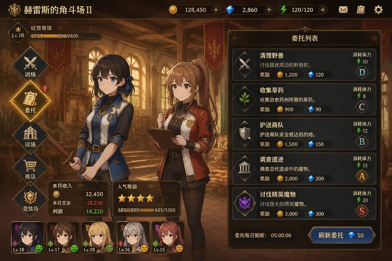 赫雷斯的角斗场Ⅱ 故事片段 场景图 2
